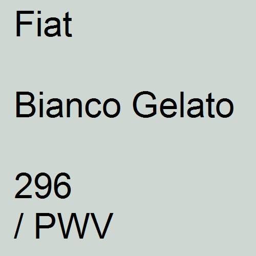 Fiat, Bianco Gelato, 296 / PWV.